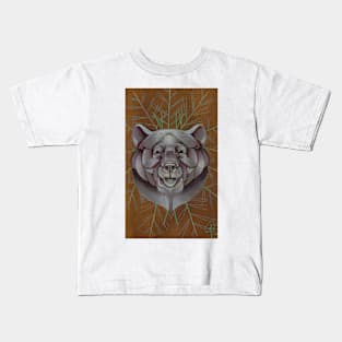 bear animal totem Kids T-Shirt